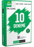 2026 KPSS Genel Yetenek Genel Kültür Ön Lisans Tamamı Çözümlü 10 Deneme (YEŞİL)