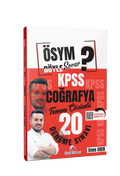 ÖSYM Böyle Sorar KPSS Coğrafya 20 Deneme Enes Eker kitap kapağı