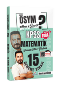 ÖSYM Böyle Sorar KPSS Matematik 15 Deneme Mertcan Güler kitap kapağı