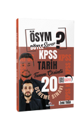 ÖSYM Böyle Sorar KPSS Tarih 20 Deneme Zeki Tuğa kitap kapağı