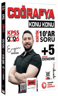 2026 KPSS Coğrafya Konu Konu - Video Çözümlü Deneme | Engin Eraydın