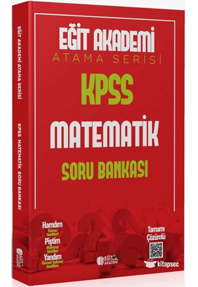 2026 KPSS Matematik Atama Serisi Soru Bankası