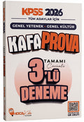 2026 KPSS Genel Yetenek Genel Kültür Kafa Prova 3 Deneme