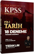 2026 KPSS GK Tüm Adaylar İçin Tamamı Çözümlü Pir-i Tarih 18 Deneme