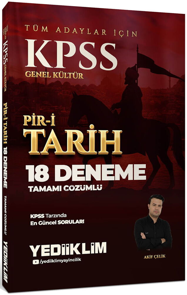 2026 KPSS GK Tüm Adaylar İçin Tamamı Çözümlü Pir-i Tarih 18 Deneme