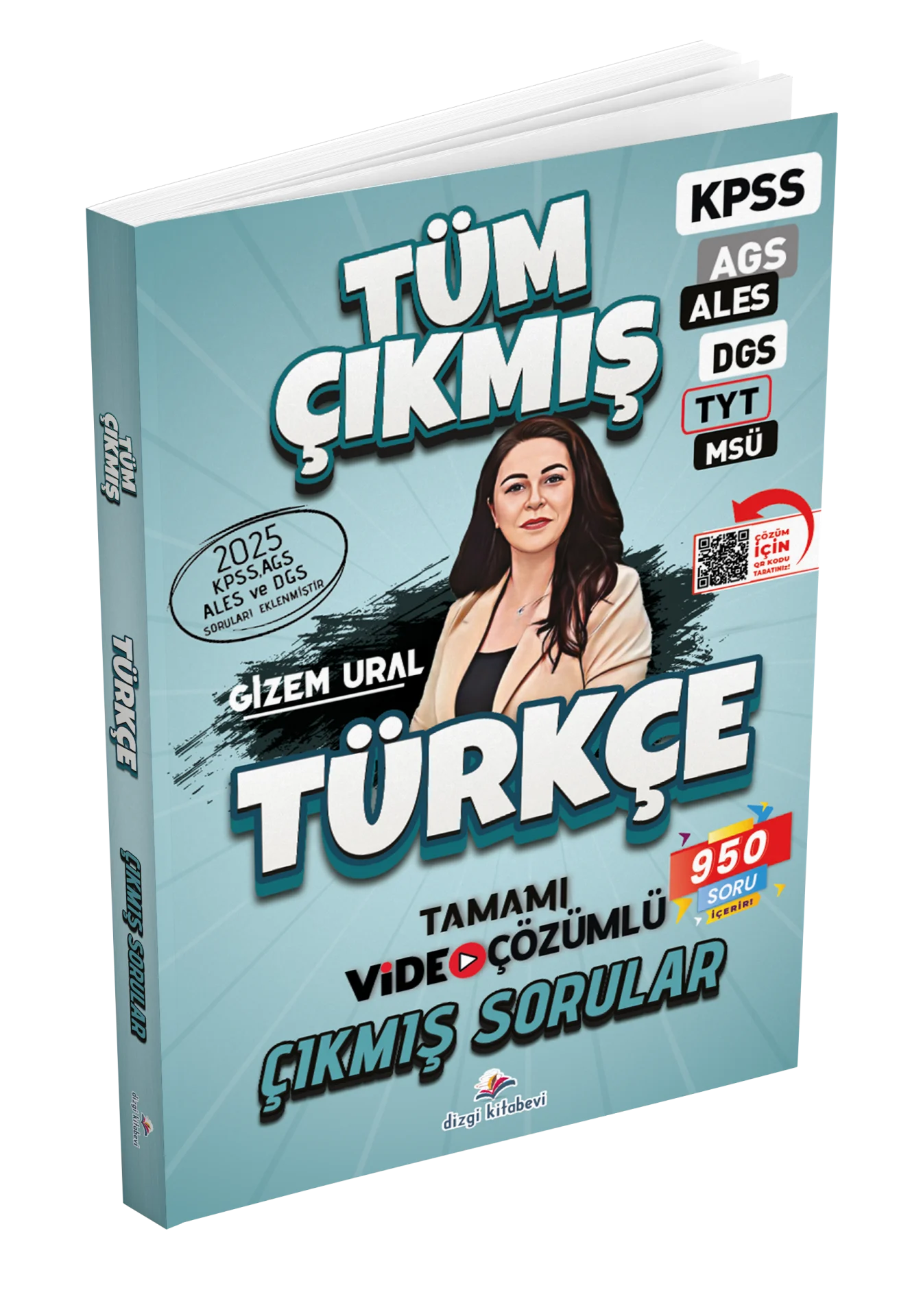 2026 KPSS AGS ALES DGS TYT MSÜ Türkçe Tüm Sınavlar Tamamı Video Çözümlü Çıkmış Sorular Gizem Ural