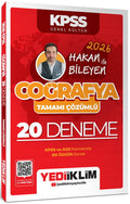 2026 KPSS Hakan BİLEYEN İle Coğrafya Tamamı Çözümlü 20 Deneme