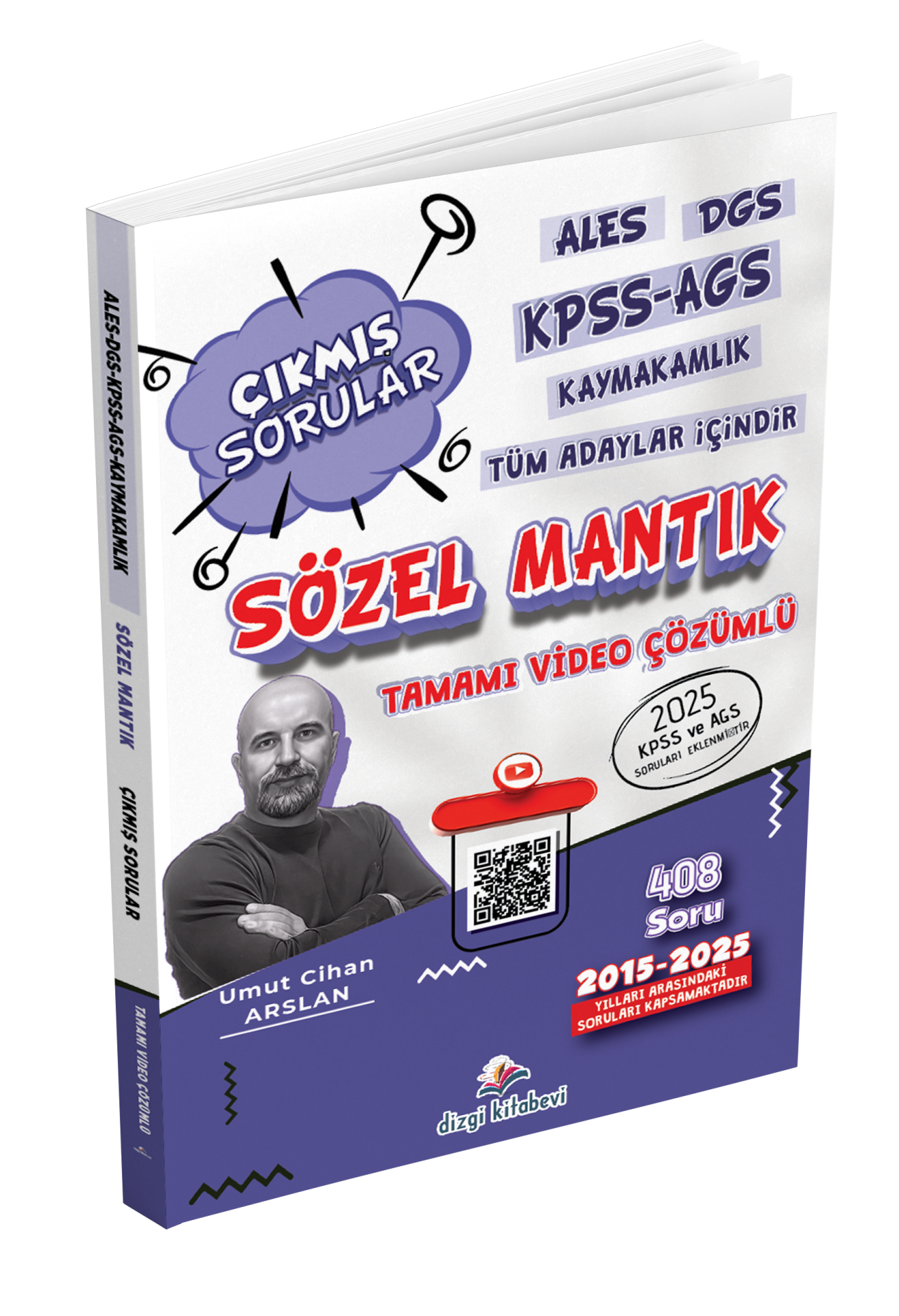 2026 KPSS AGS ALES DGS Kaymakamlık Tüm Adaylar İçin Sözel Mantık Tamamı Video Çözümlü Çıkmış Sorular Umut Cihan Arslan